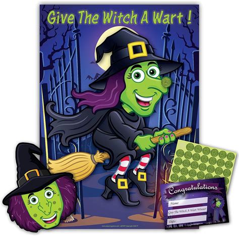 Fasten the Wart on the Witch: A Classic Game with a Modern Twist